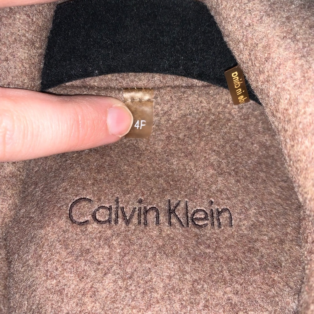 Calvin Klein peacoat, size 4P